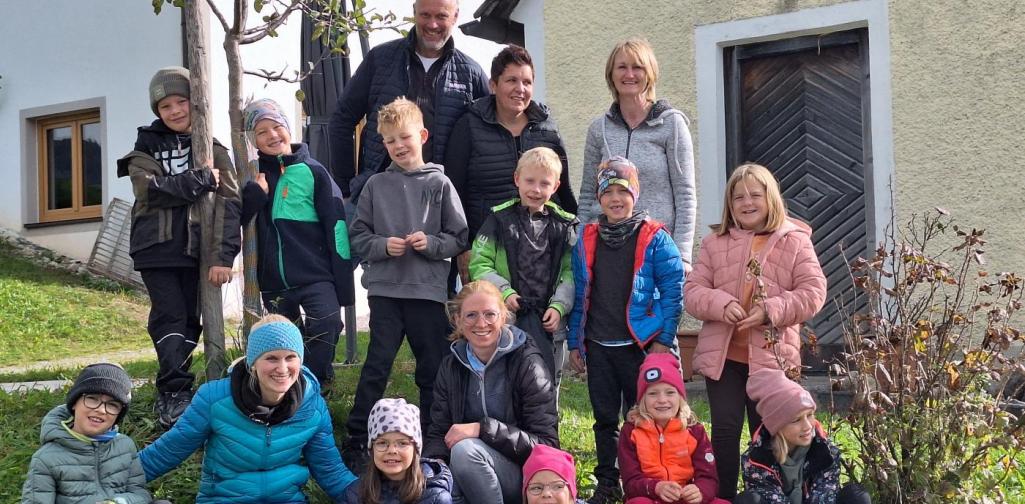 Gruppenbild Bauernhof
