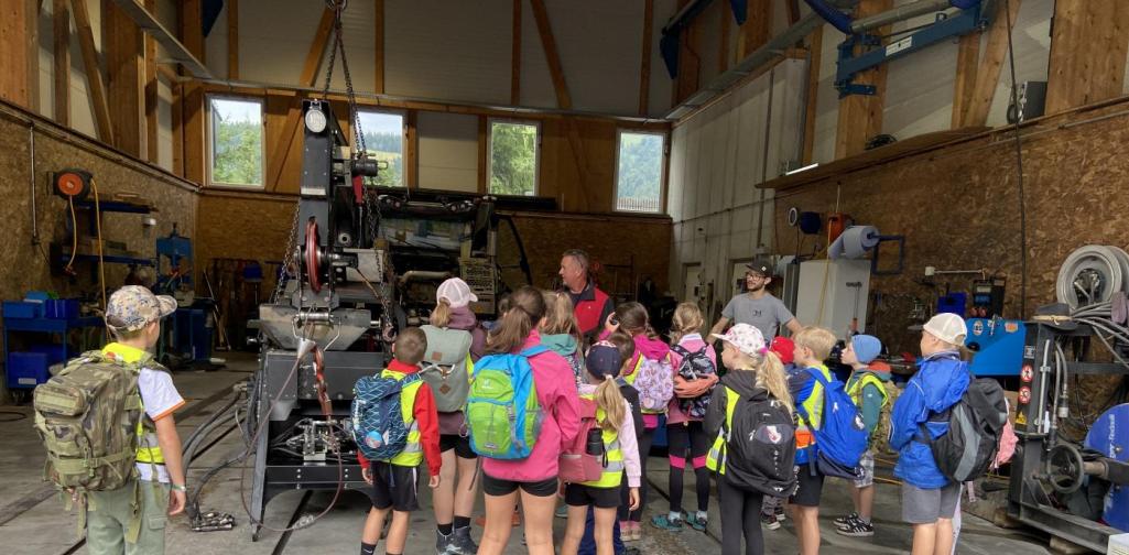 Projekttag Bergbahnen Ausflug Bergbahnen Fieberbrunn