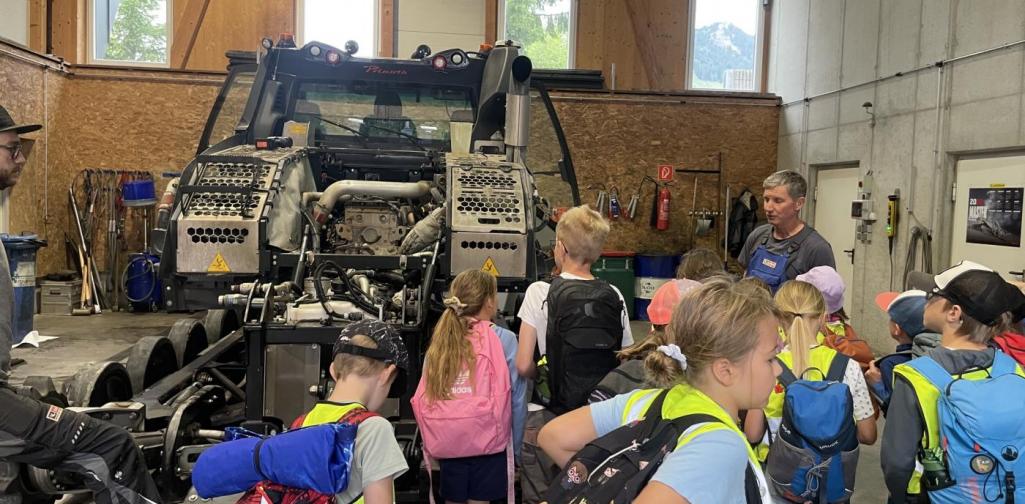 Projekttag Bergbahnen Ausflug Bergbahnen Fieberbrunn